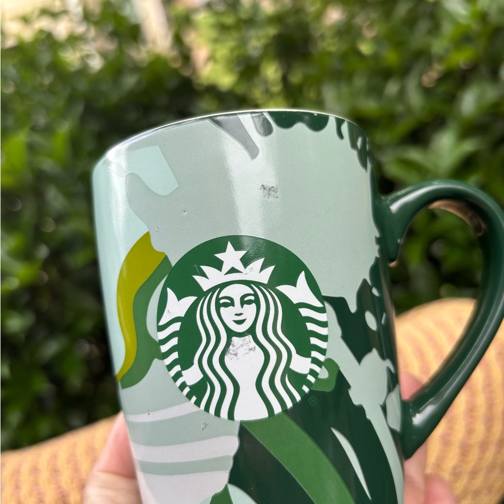 Starbucks 2021 Green Ceramic Mug